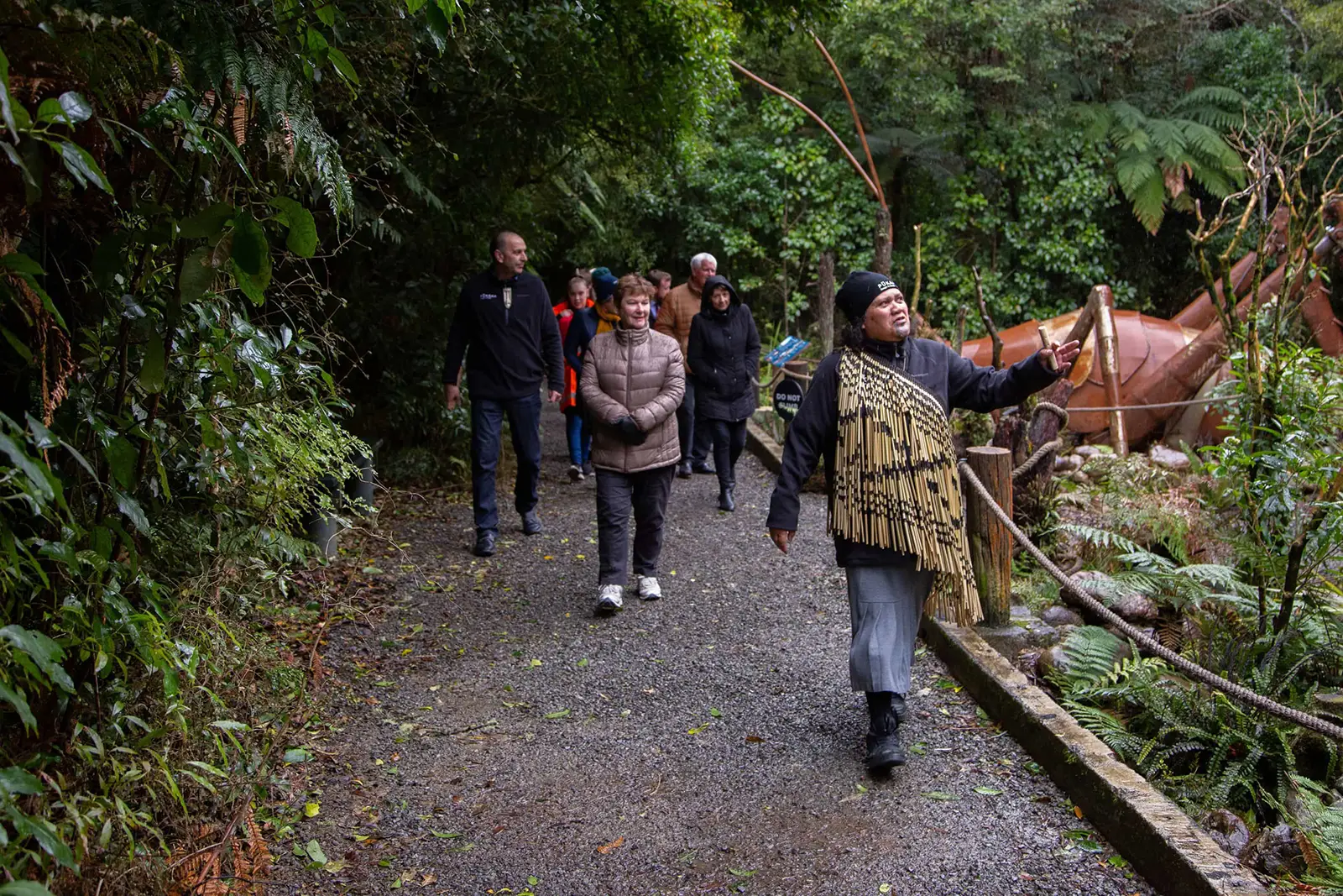 Te Hikoio tour Pukaha Wildlife Centre experience