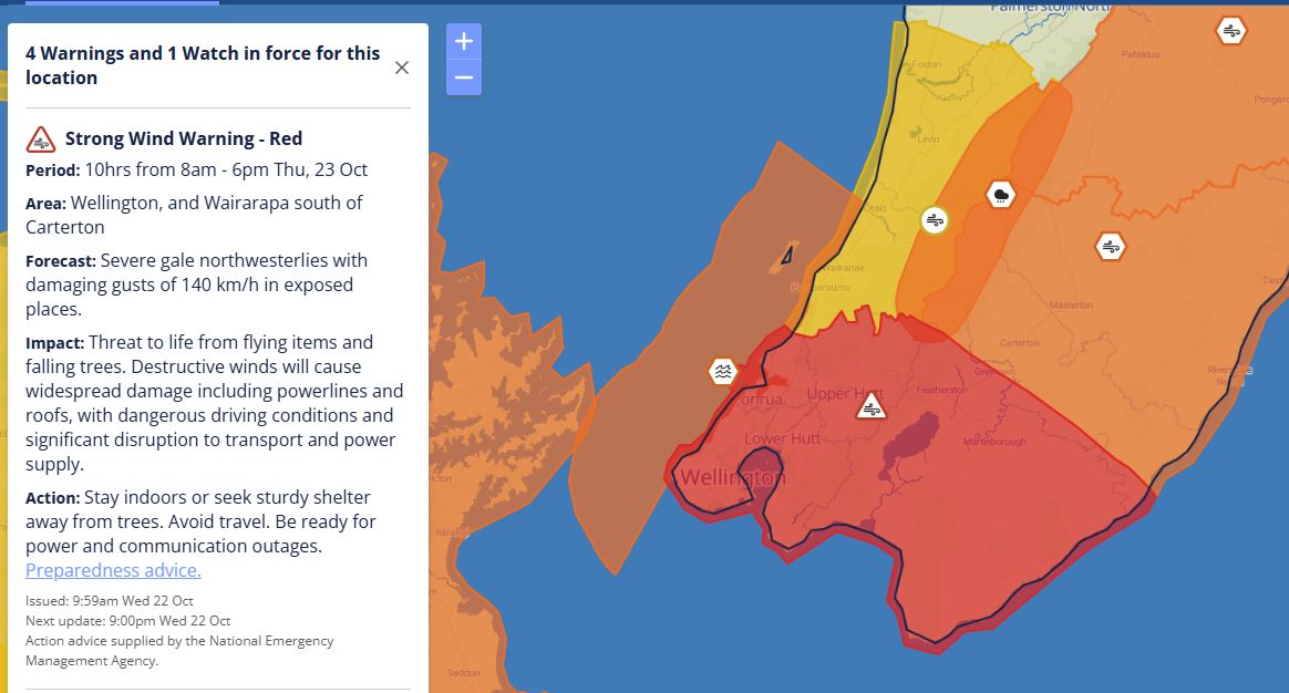 red wind warning