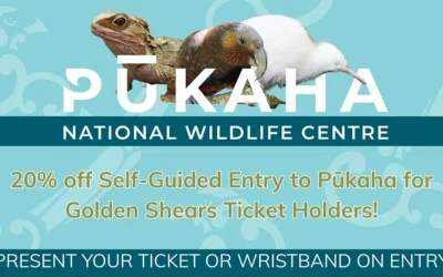 20% off for Golden Shears Ticket Holders