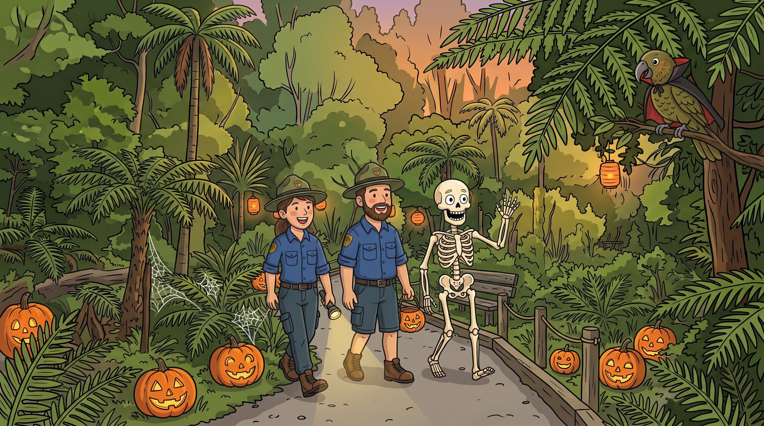 Halloween in the Wild at Pūkaha